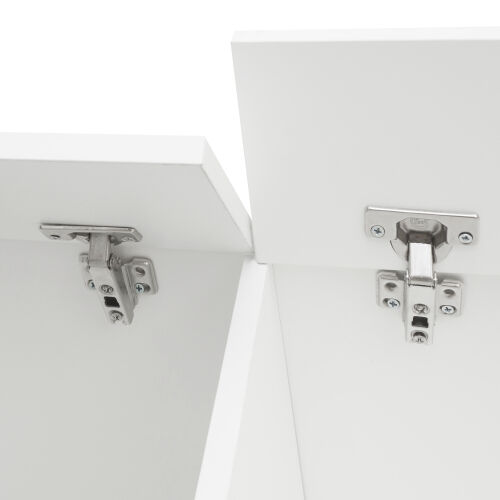 180 Mueble de TV flotante de 80" montado en la pared con 20 LED de colores Blanco