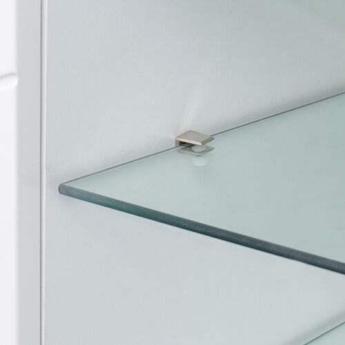 Gabinete de TV al por mayor, soporte de TV blanco con luces, gabinete de TV LED moderno con cajones de almacenamiento, mesa de consola de medios de centro de entretenimiento de sala de estar