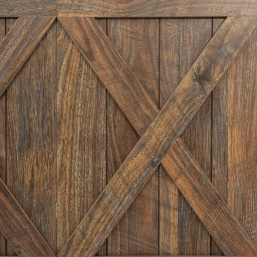 Soporte de TV con puerta de granero corrediza de granja para TV de hasta 65 pulgadas, Espresso