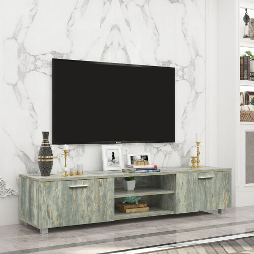 Mueble de salón Soporte de TV Moderno, Gris