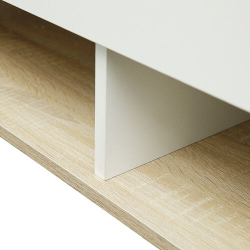 Mesa de centro elevable con almacenamiento oculto y 2 estantes abiertos para sala de estar, sala de recepción, oficina