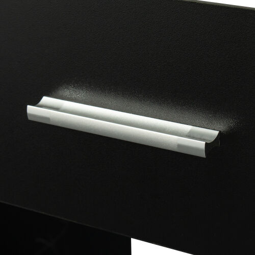 Juego de tocador con espejo de aumento deslizante y taburete, Muebles de dormitorio