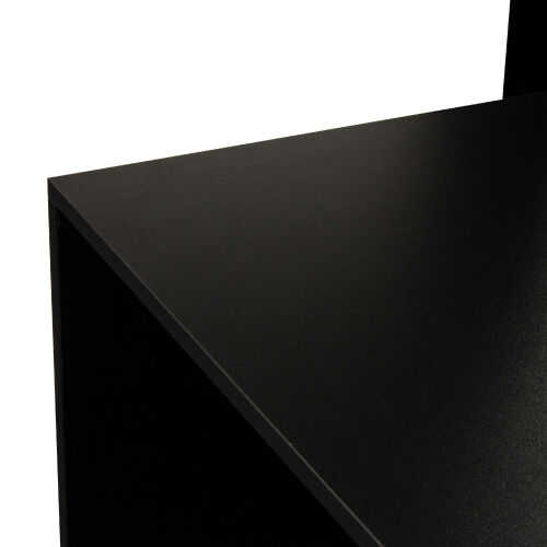 Juego de tocador moderno con espejo de luz grande brillo ajustable