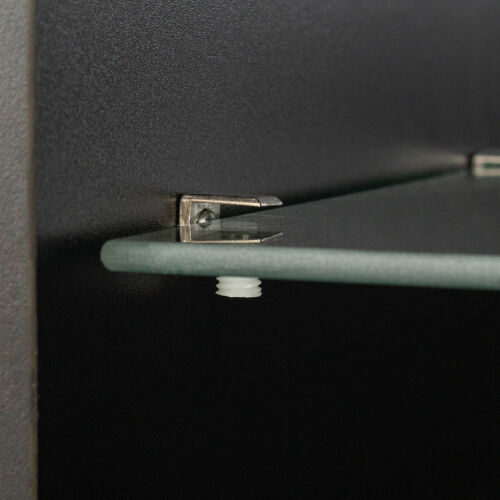 Mueble lateral con lámpara de tira de aluminio