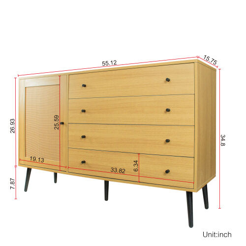 Aparador, aparador de restaurante para dormitorio y sala de estar