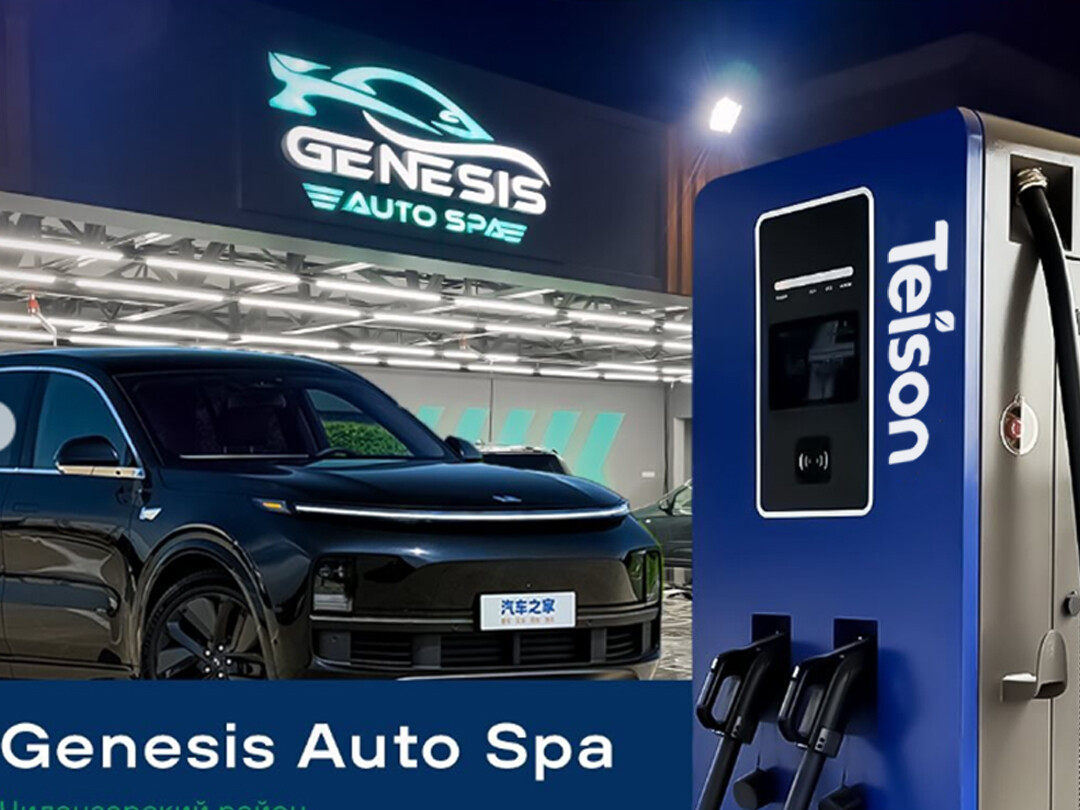 Teison DC Pro 120kW EV Charging Station avec connecteur GB/T installé en Ouzbékistan,2025 Teison DC Pro 120kW EV Charging Station avec connecteur GB/T installé en Ouzbékistan,2025