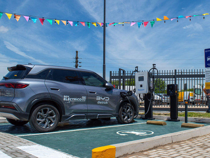 Teison DC Mini Wallbox chargeur 40kW et AC Smart Pro 22kW installés en Argentine, 2025