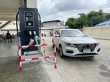 Chargeur rapide CC Teison 180kw 3Guns en Thaïlande, 2022 Chargeur rapide CC Teison 180kw 3Guns en Thaïlande, 2022