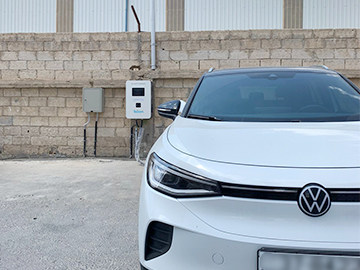 Chargeur rapide CC Teison 30 kW en Jordanie, 2022 Chargeur rapide CC Teison 30 kW en Jordanie, 2022