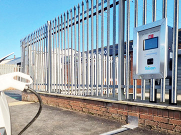 Chargeur mural CC Teison 30 kW au Royaume-Uni, 2022 Chargeur mural CC Teison 30 kW au Royaume-Uni, 2022