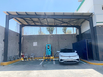 Chargeur rapide Teison 60 kW CC en Jordanie, 2023 Chargeur rapide Teison 60 kW CC en Jordanie, 2023
