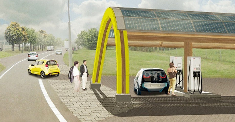 Requisiti della stazione di ricarica rapida CC