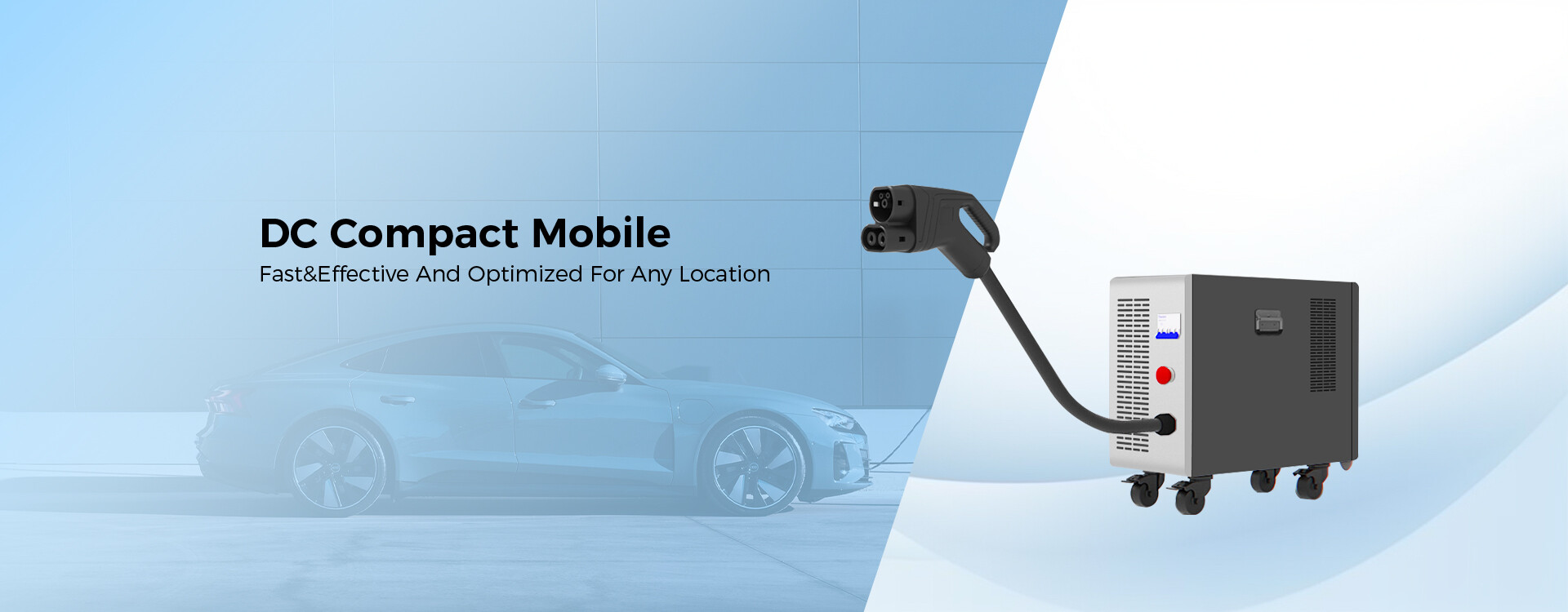 Múltiples escenarios de uso de carga del cargador EV portátil de CC 