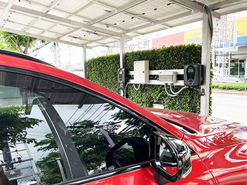 Cargador Teison 22kw trifásico AC Smart PRO en Tailandia, 2021