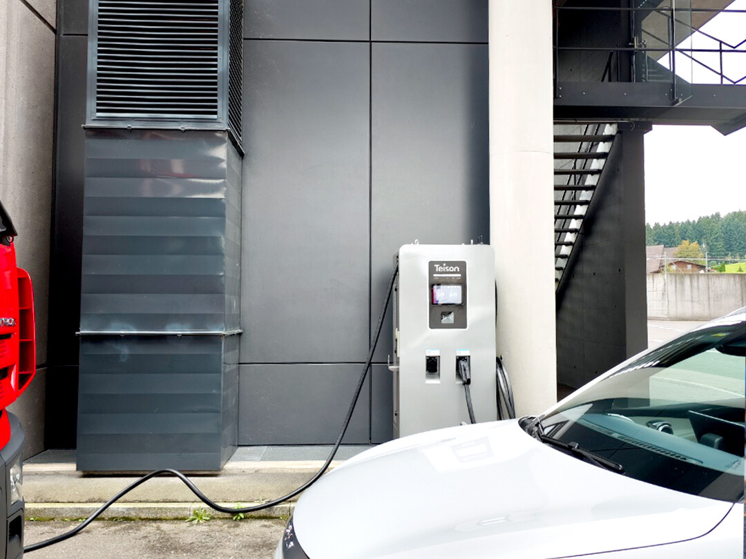 Teison DC Pro 60kW EV-Ladegerät in der Schweiz installiert，2025