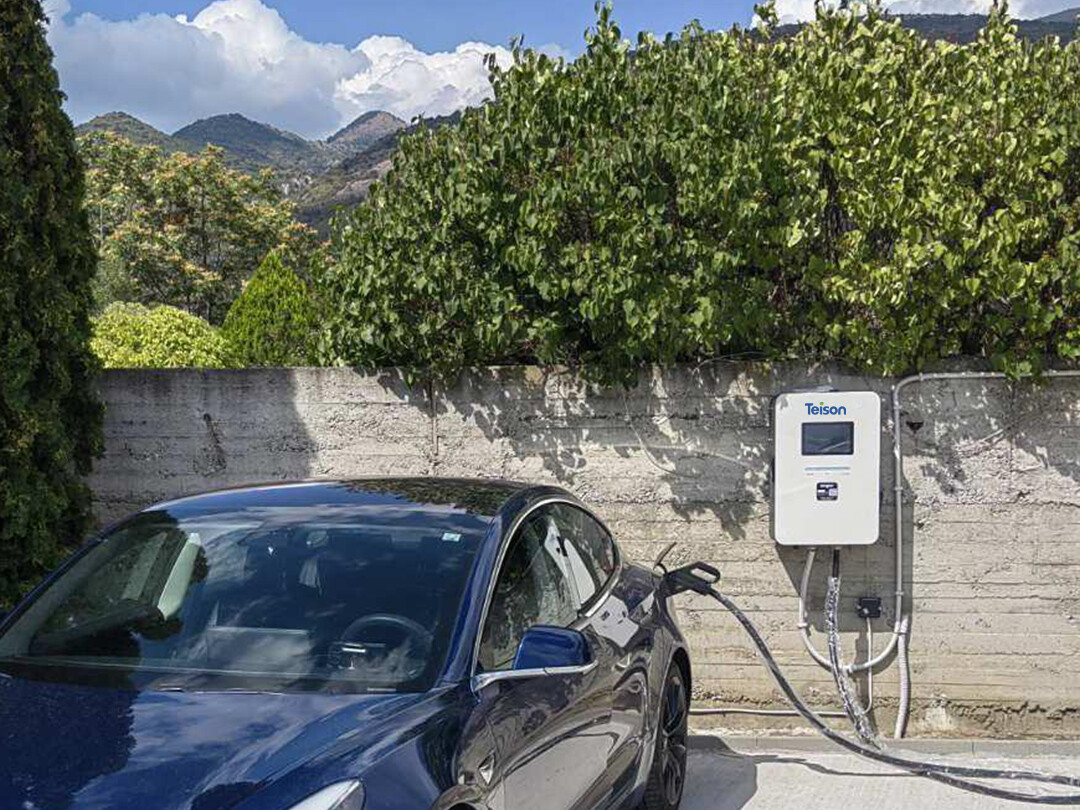 Teison 20kW DC MINI EV Schnellladegerät in Bulgarien installiert，2025