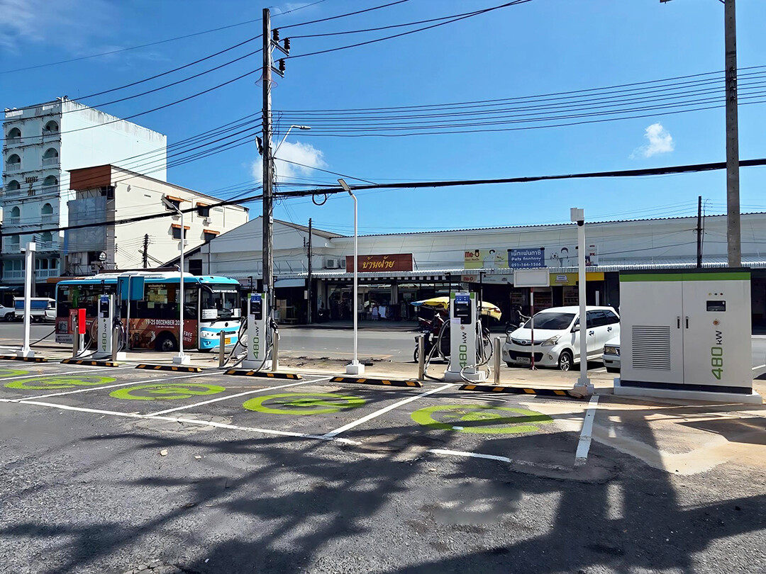 Teison 480kW DC-Ladegerät Split-Typ CCS2 in Thailand installiert, 2025