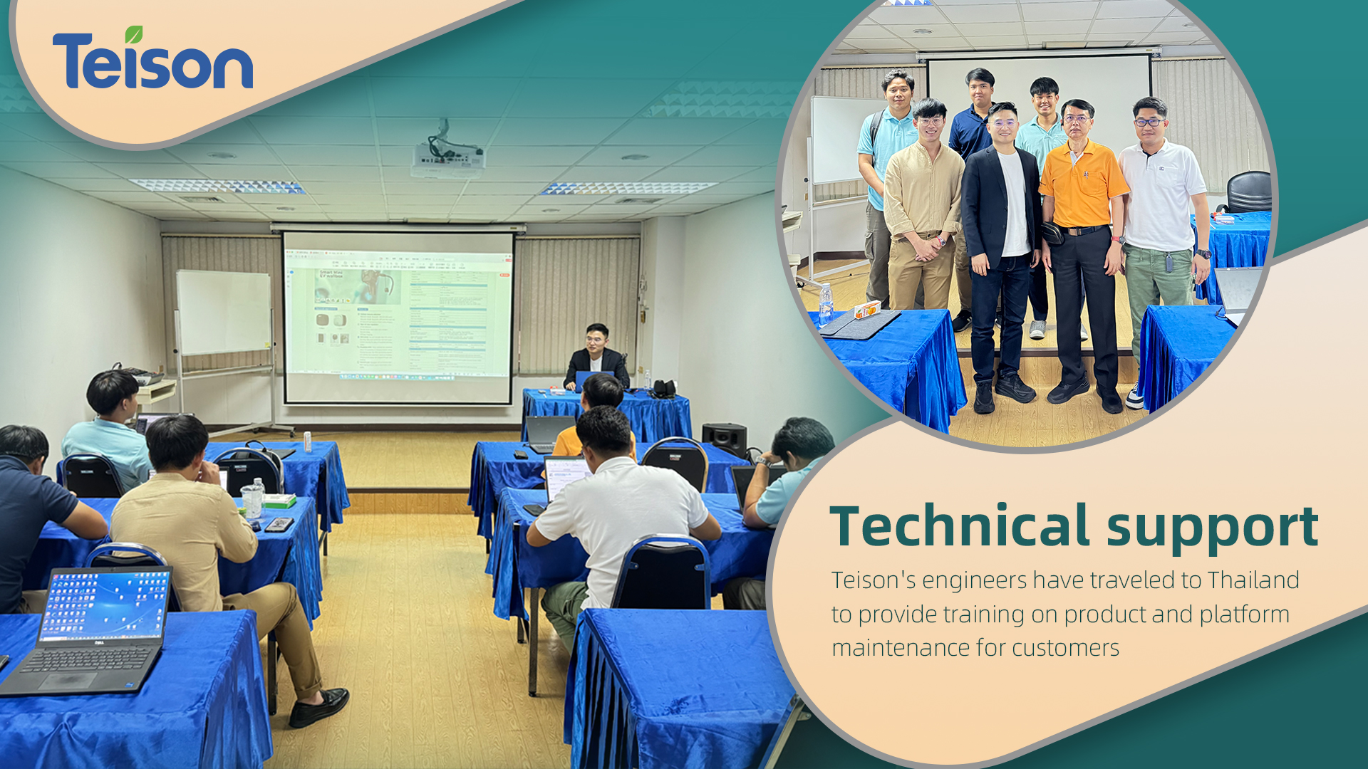 Zuverlässiger Support und Wartung von Teison