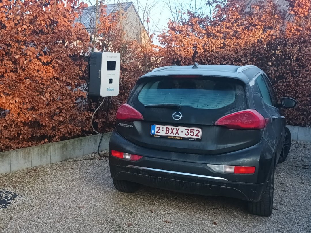 Teison 30 kW-os DC MINI gyorstöltő Belgiumban telepítve, 2025 Teison 30 kW-os DC MINI gyorstöltő Belgiumban telepítve, 2025