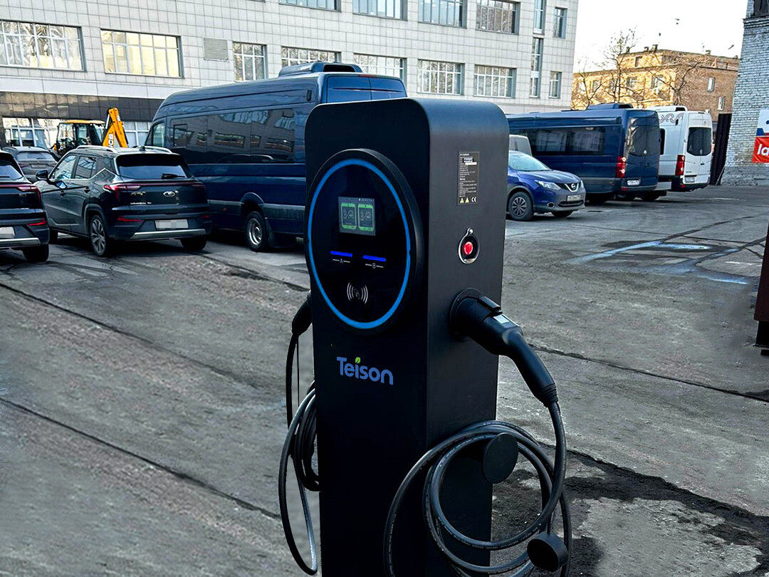 Teison 22kW Smart MINI AC EV fali töltő Oroszországban, 2025 Teison 22kW Smart MINI AC EV fali töltő Oroszországban, 2025