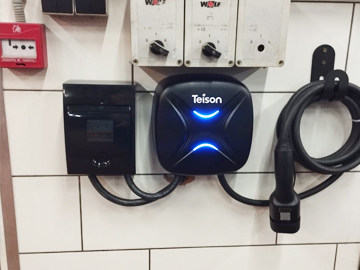 Teison 1-fase AC Smart mini Wallbox-oplader in Rusland, 2021