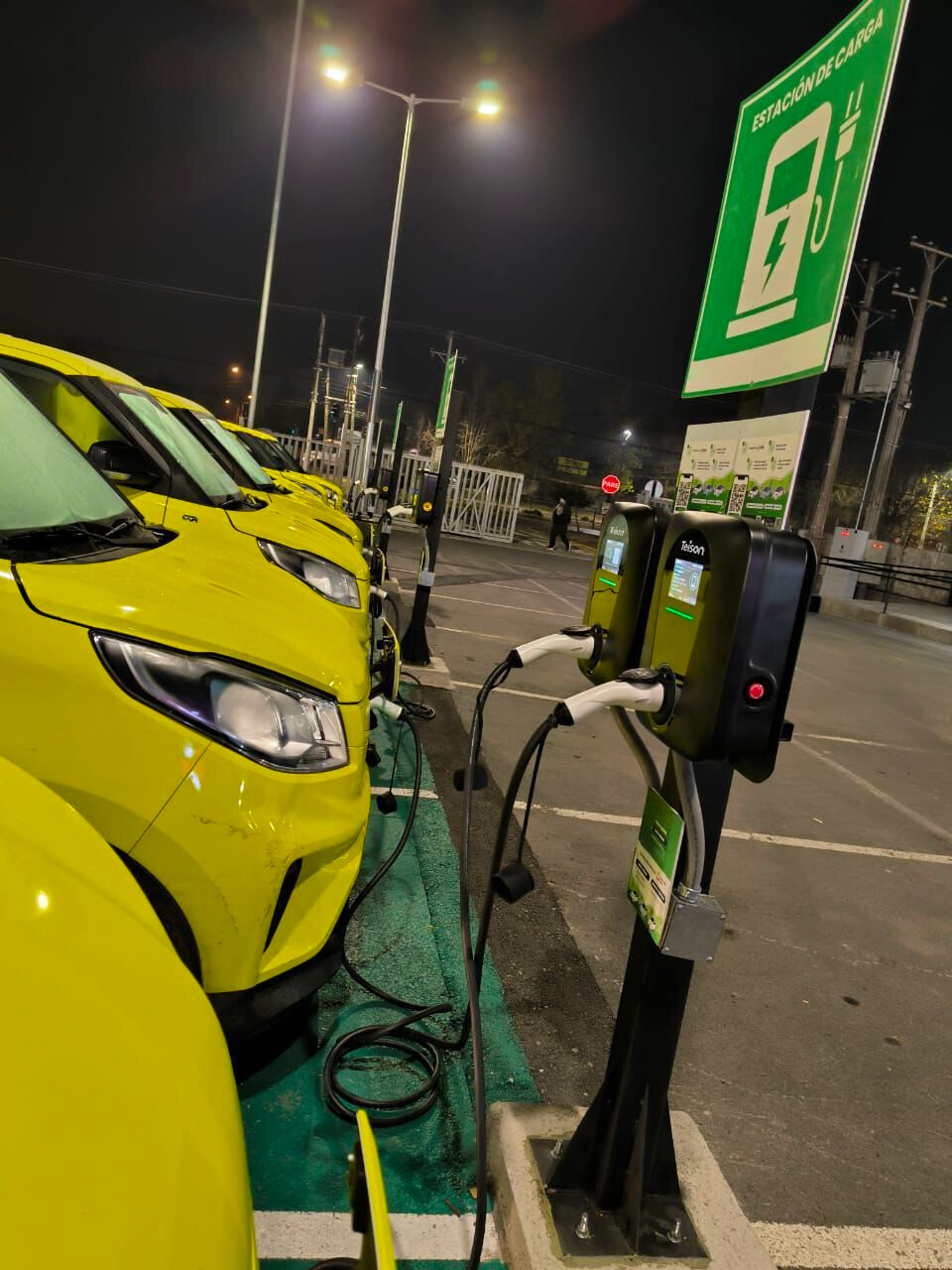 Ένα ακόμη όμορφο έργο φόρτισης EV που ολοκληρώθηκε στη Χιλή από την ομάδα Teison.