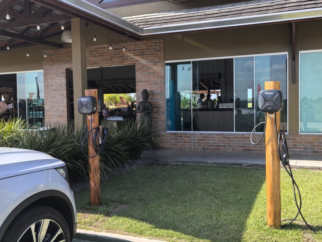 Teison Smart Mini EV Wallbox Charger εγκατεστημένος στη Νότια Αμερική, 2024