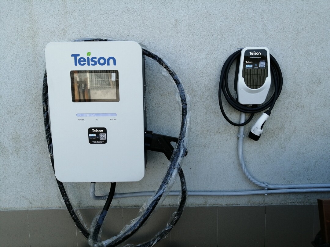 Teison 20kW DC MINI ev home wallbox charger in Bulgaria, 2025