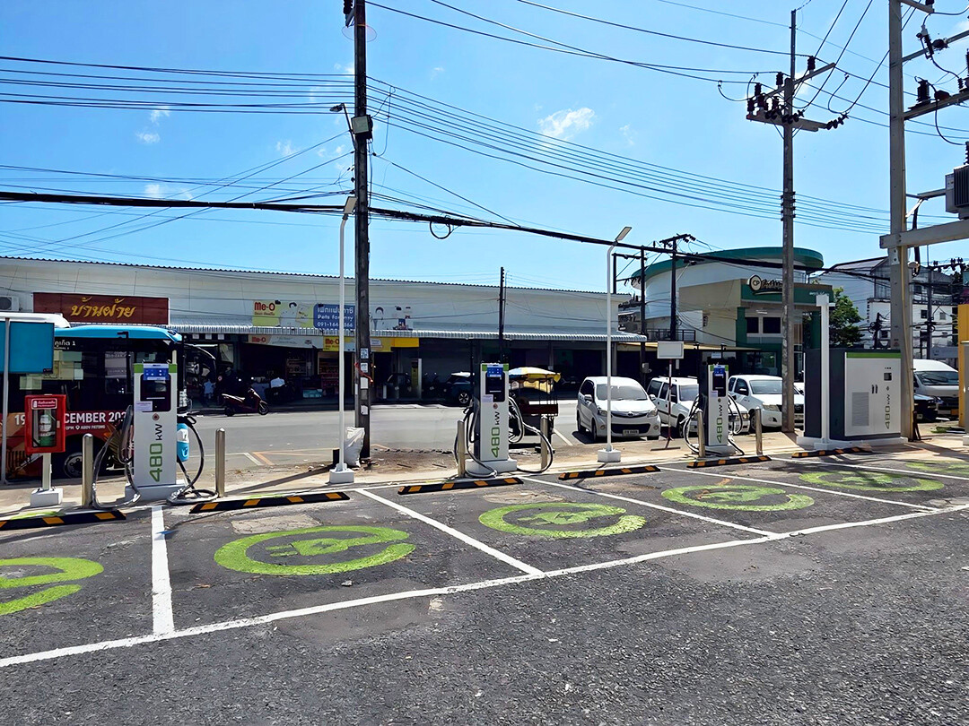 Το Teison 480kW DC Charger τύπου split εγκαταστάθηκε στην Ταϊλάνδη