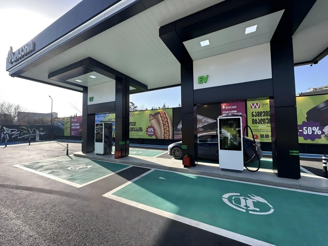 Teison DC Vision 160kW σταθμός φόρτισης με Georgia, 2025 Teison DC Vision 160kW σταθμός φόρτισης με Georgia, 2025