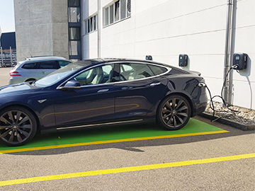 Teison 22kW OCPP Smart Pro Charger i Schweiz, 2022