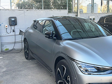 Teison 22kw AC OCPP Smart EV-laddare i Palestina, 2023