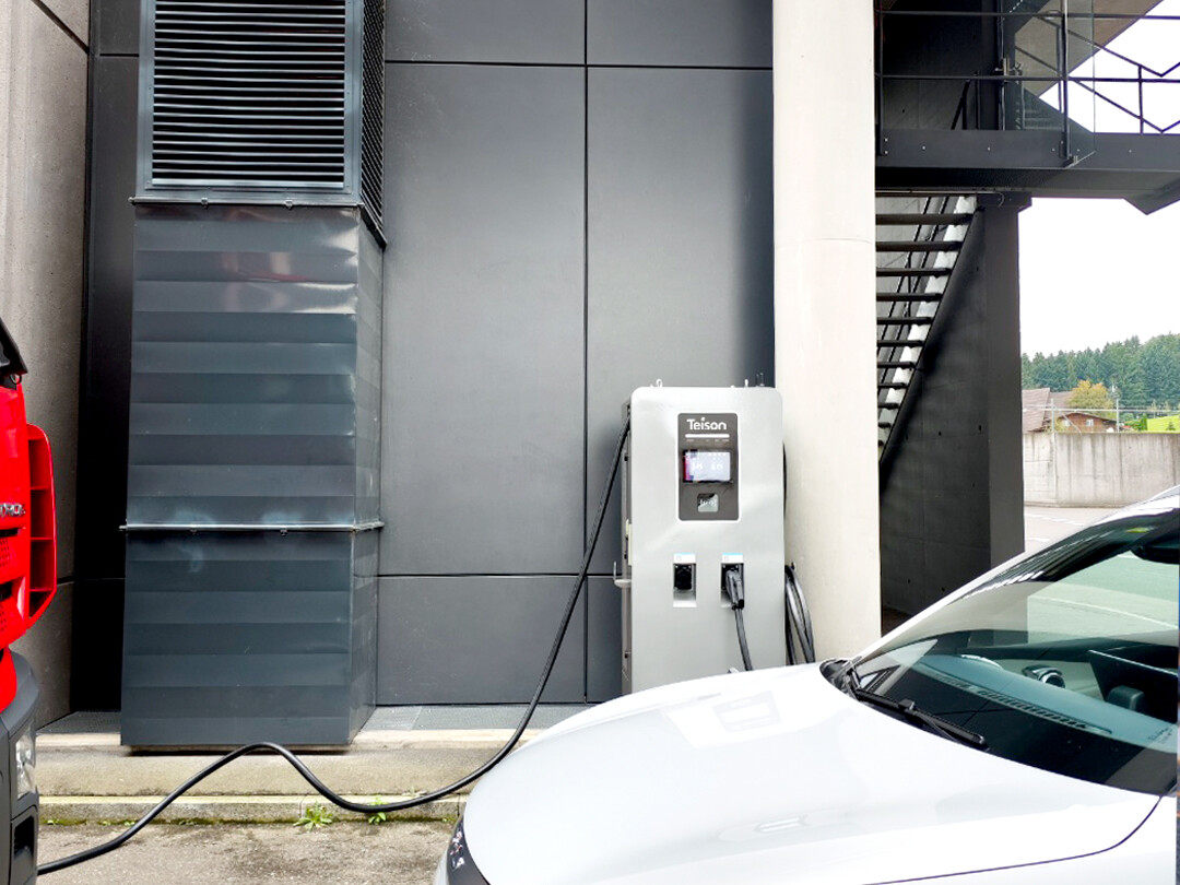 Teison DC Pro 60kW EV-lader installert i Sveits, 2025
