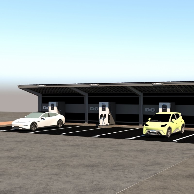 high power dc charging station