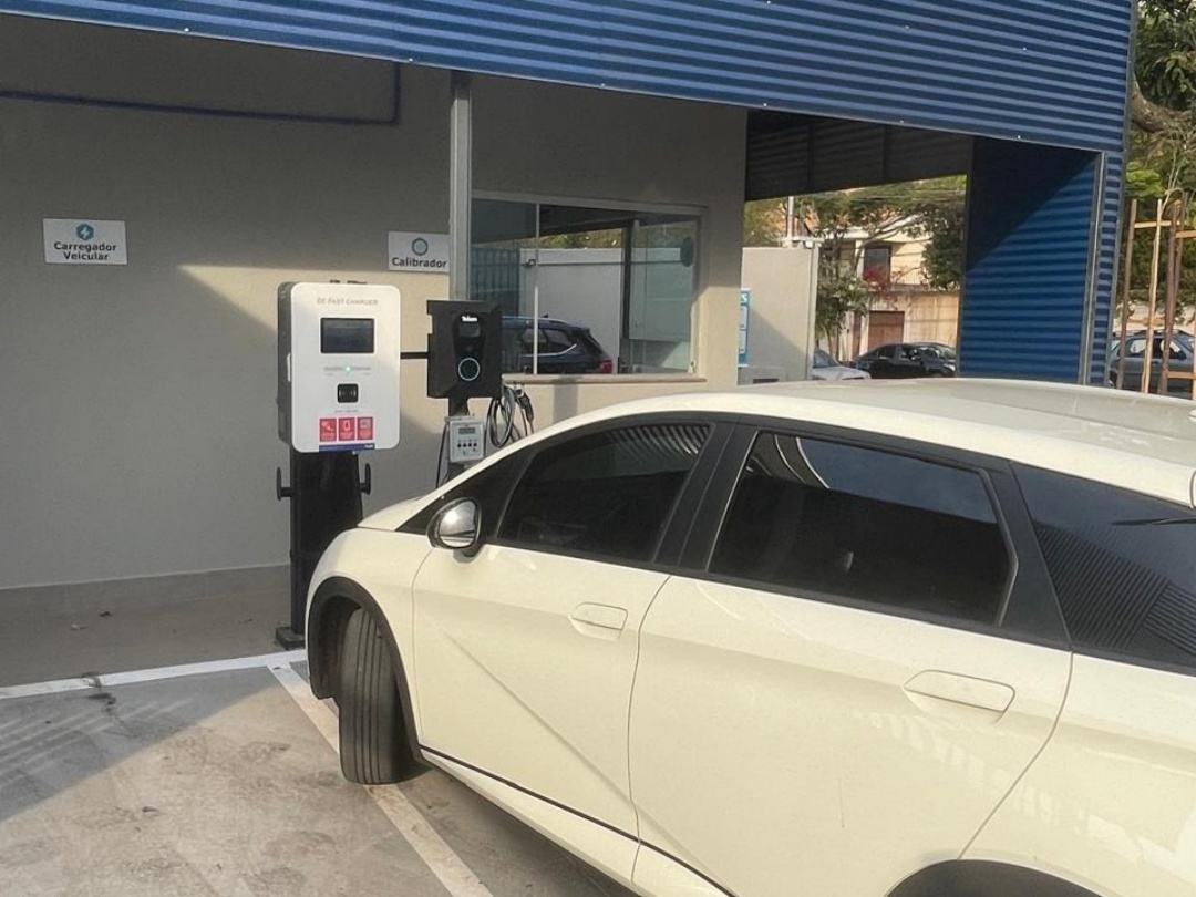 شاحن Teison DC MINI 30kW EV Wallbox تم تركيبه في البرازيل، 2026