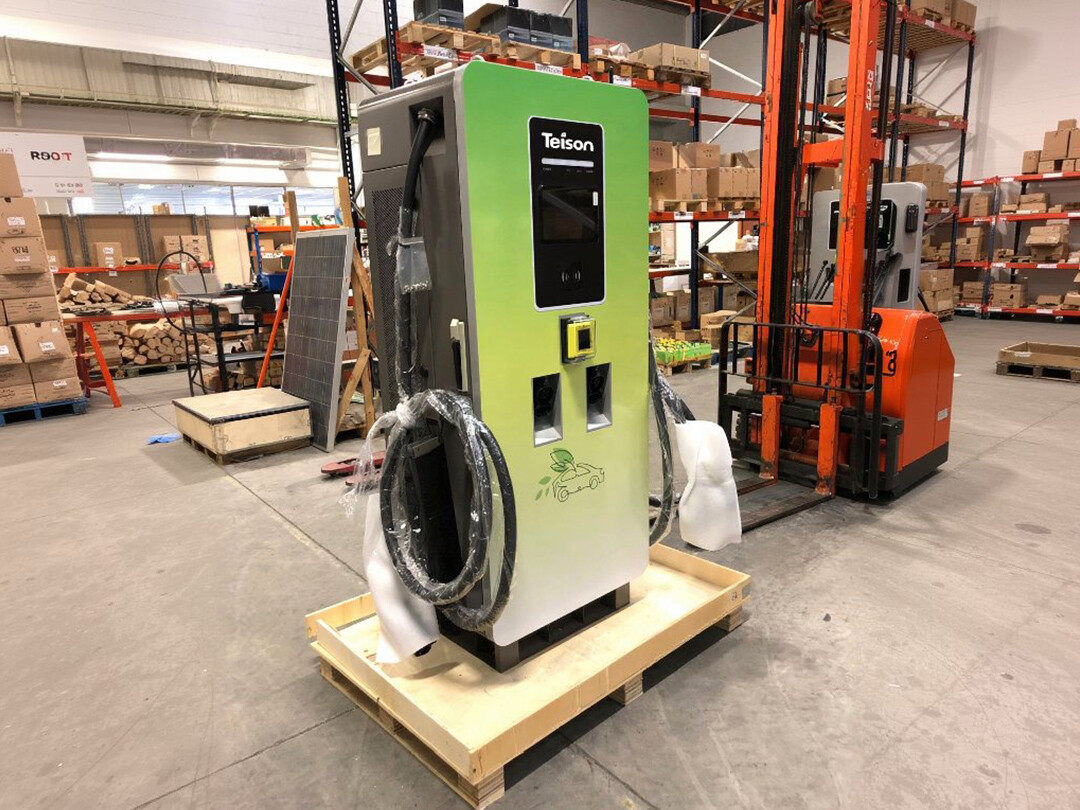 Teison DC Pro 180kW DC Hızlı Şarj İstasyonu Güney Amerika'da kuruldu, 2025 Teison DC Pro 180kW DC Hızlı Şarj İstasyonu Güney Amerika'da kuruldu, 2025