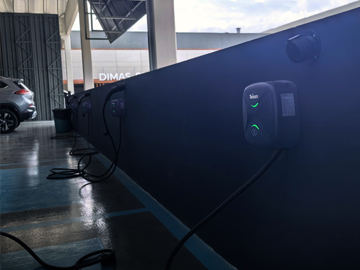 Brezilya'da Teison 7KW AC Smart mini EV Wallbox, 2024