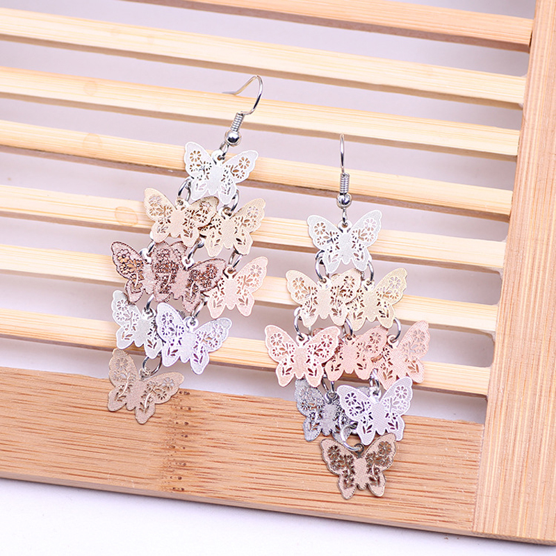 JF1-08 Butterfly Earrings