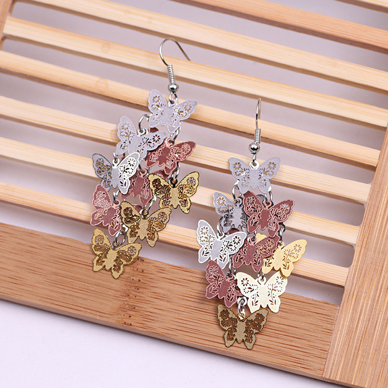 JF1-08 Butterfly Earrings