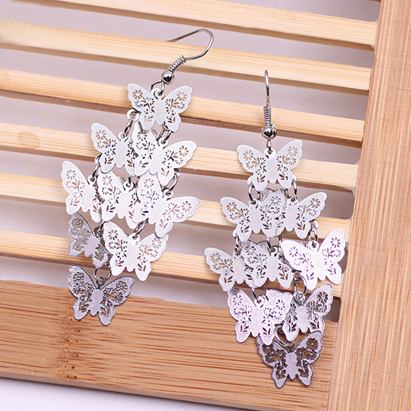 JF1-08 Butterfly Earrings