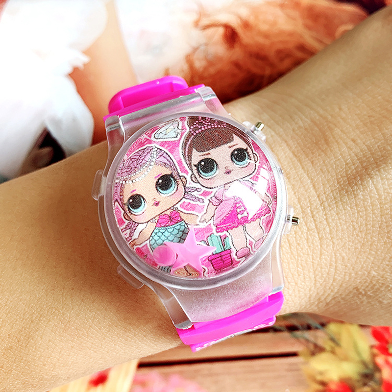 JE1-03 Cute Silicone Digital Watches Children