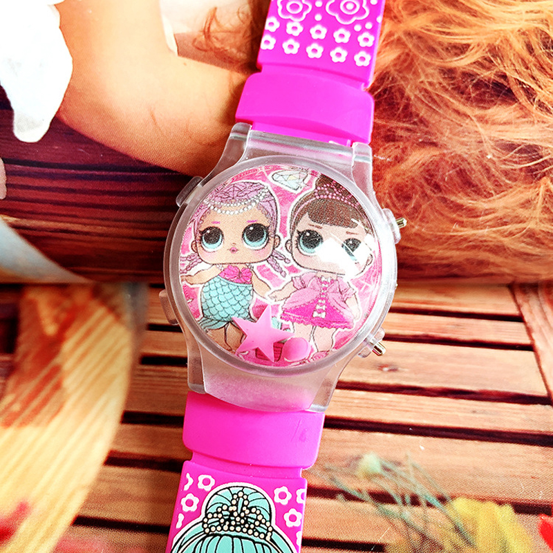 JE1-03 Cute Silicone Digital Watches Children