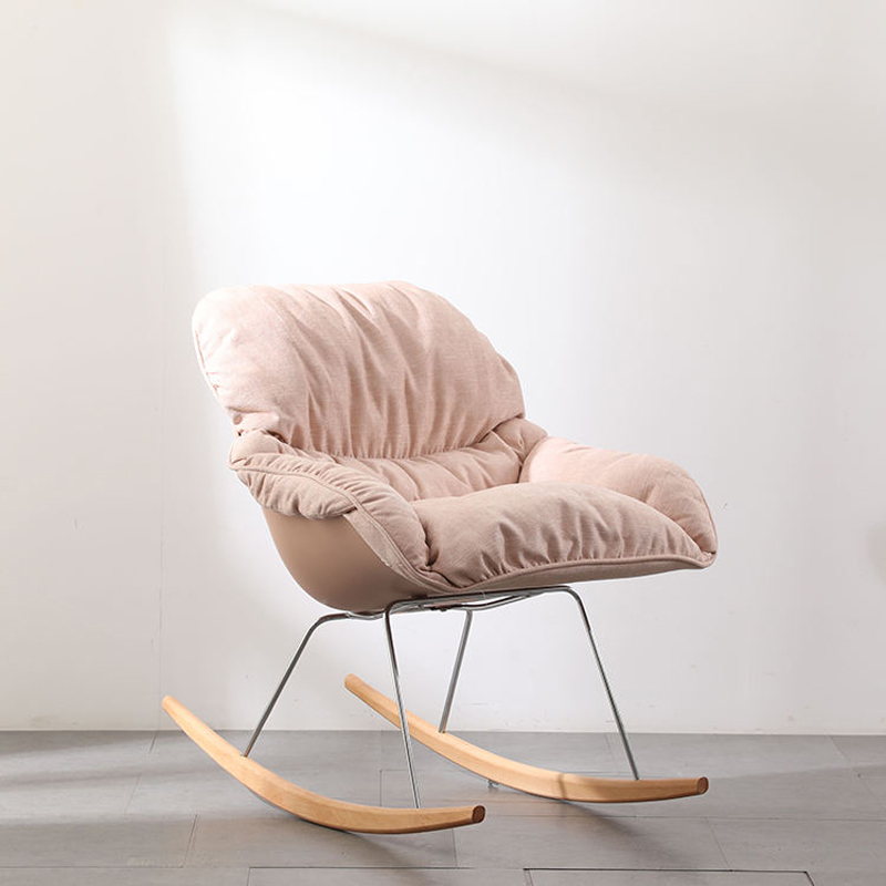 Leisure fabric rocking chair