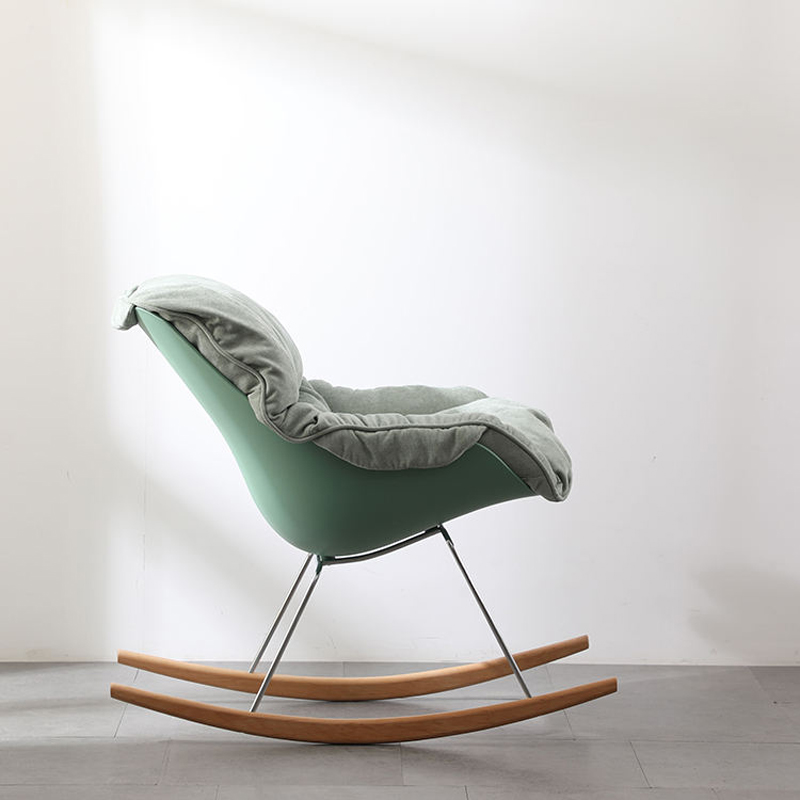 Leisure fabric rocking chair