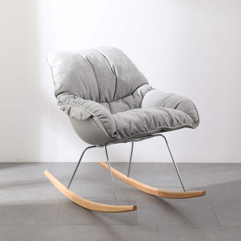 Leisure fabric rocking chair