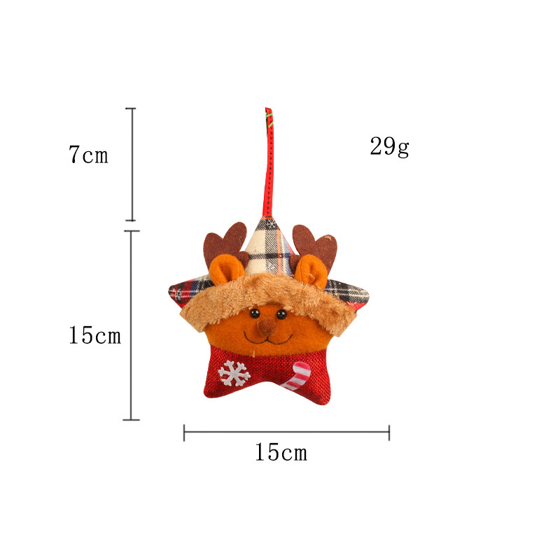 Christmas doll with lights