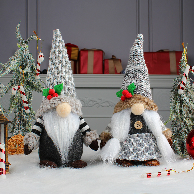 Christmas knitwear doll