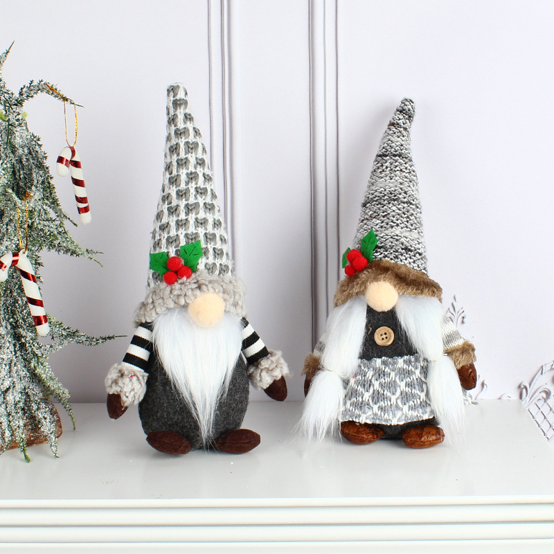 Christmas knitwear doll