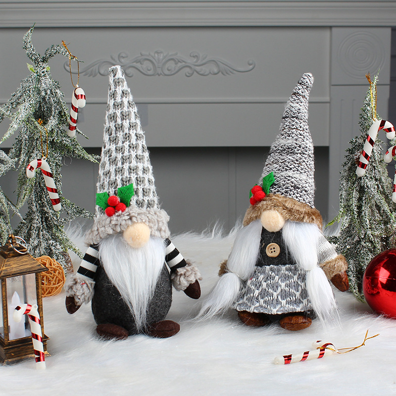 Christmas knitwear doll