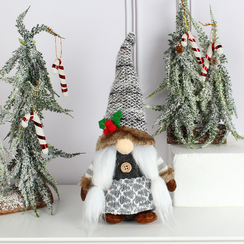 Christmas knitwear doll